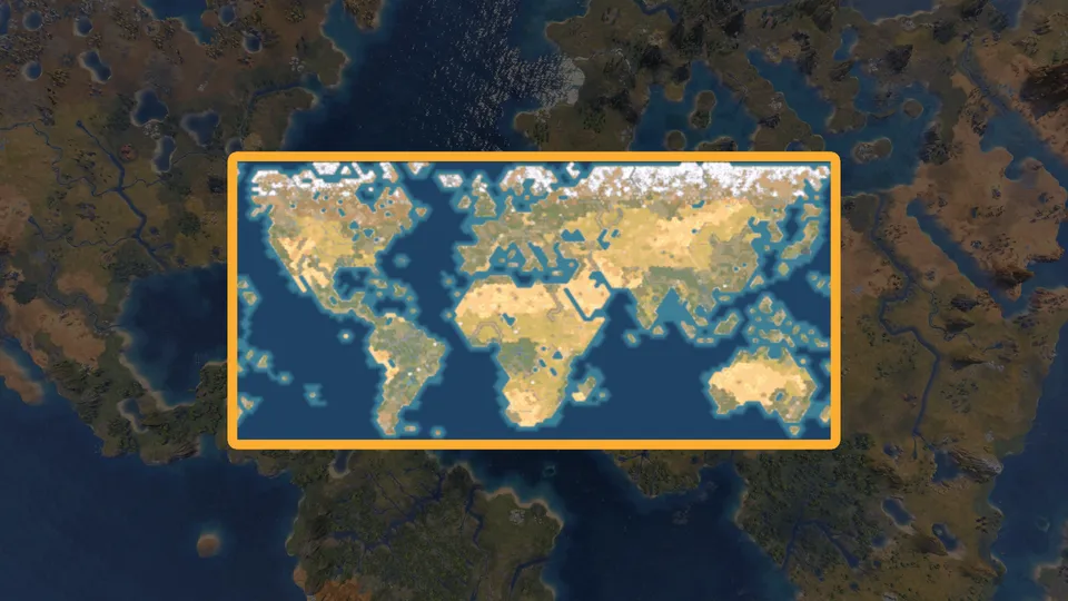 Карта True Start Location Earth из обновления 1.5.0
