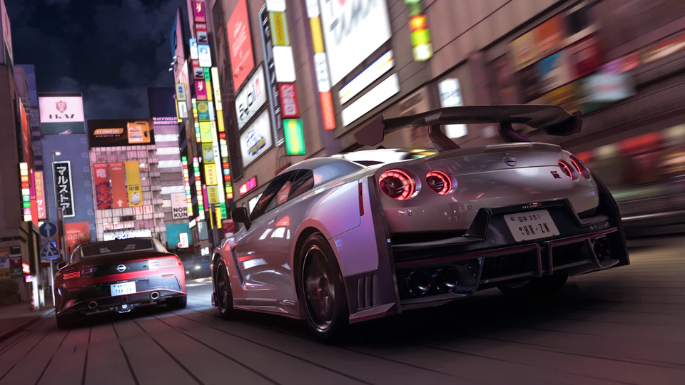 Ночная улица в неоне — Forza Horizon 6