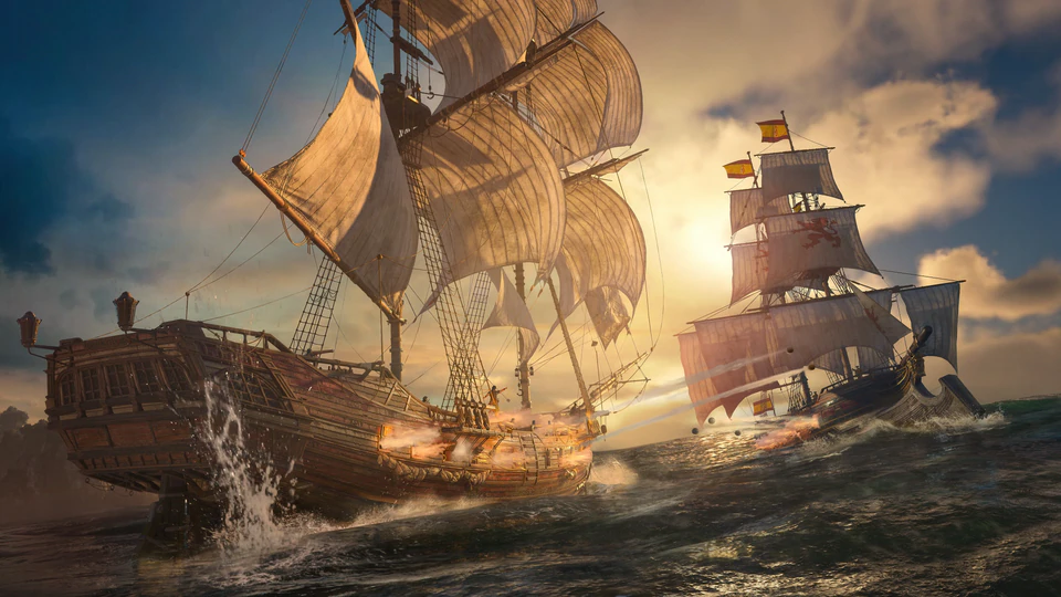 Корабль под всеми парусами — Assassin's Creed Black Flag Resynced